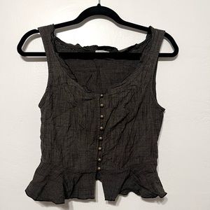 Free People Corset Style Top